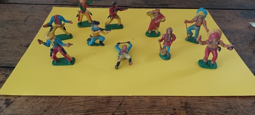 Lot figurines western farwest - lot,