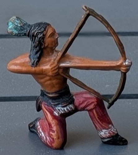 Figurine indien avec - figurine, arc