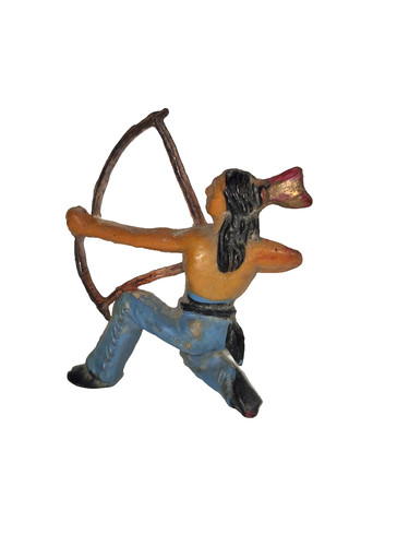 Jouet ancien figurine cowboy - jouet,